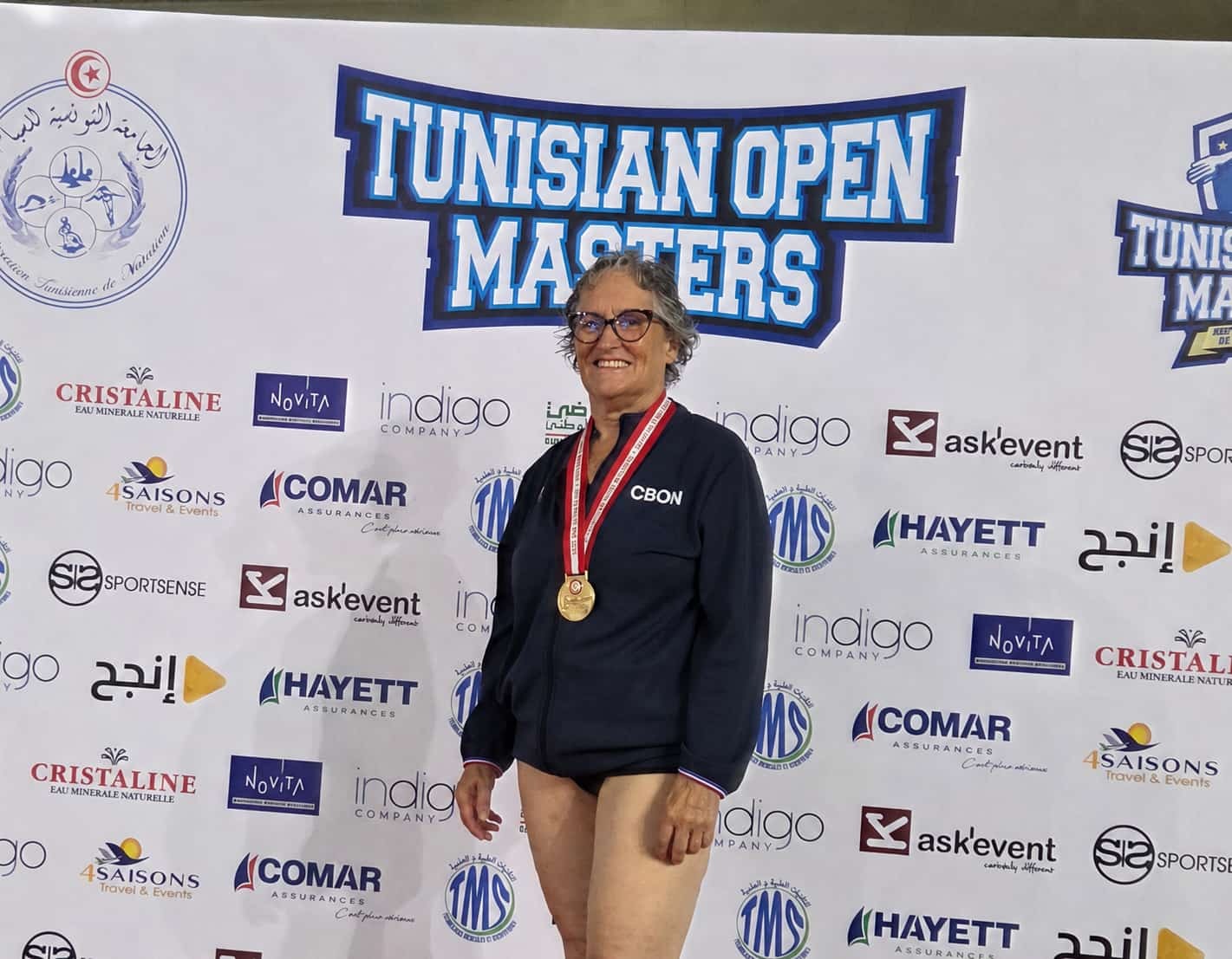 Hélène au TUNISIAN OPEN MASTERS