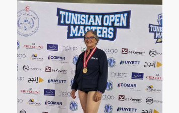 Hélène au TUNISIAN OPEN MASTERS