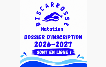 Les dossiers d'inscription sont en ligne